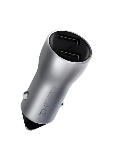 Xiaomi Eco-system'den Akıllı Yaşam Zmı Araç Şarj Cihazı Çift Usb 18w Hızlı Şarj 3.0 Cep Telefonu İçin Dijital Gerilim Göstergesi