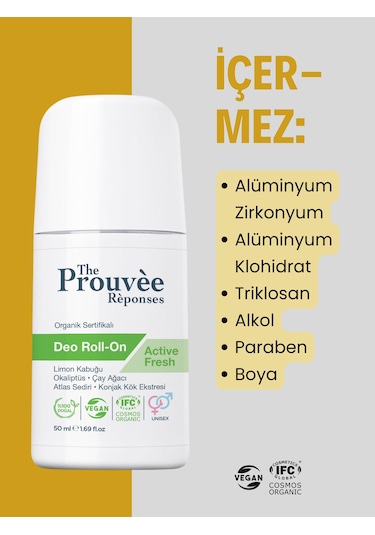 The Prouvee Reponses Roll-On Deodorant 50 ML