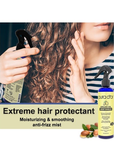 Pura D'or Argan Yağlı Isıya Karşı Koruyucu Saç Spreyi 237 ML