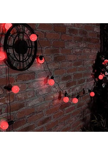 B22 Süngü Soketli 20 Adet Renkli Led Ampul, Mini Küre Tarzı, Verandalarda, Bahçelerde, Partilerde Ve Noel'de Golf Toplarını Süslemek İçin İdealdir.