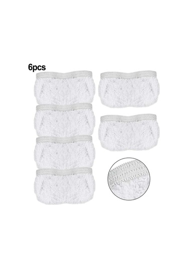 Polti Vaporetto Smart 100 Ve Kullanışlı Buharlı Robot Süpürge Aksesuarları Ve Yedek Parçaları İçin 6 Adet Paspas Bezi