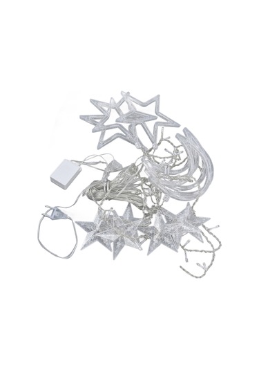 Xiyyadms Ramazan Gözde Ay Perde Işığı 126 Led 8 Aydınlatma Modu Pvc Teli Ev Dekorasyonu Avrupa Standartı 220v Diğer