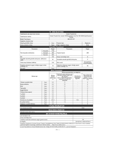 Windsor WS D751 ST 248 LT 7 Çekmeceli Dikey Derin Dondurucu