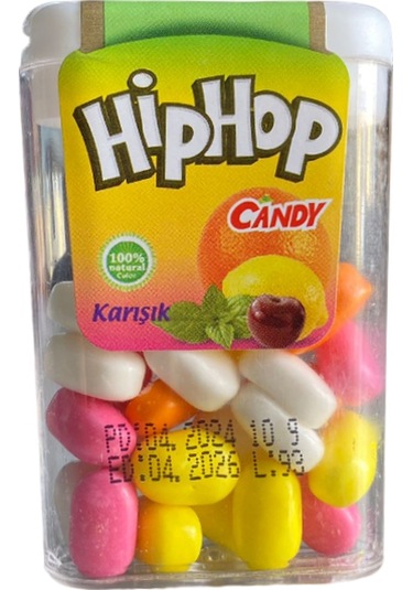 Hiphop Karışık Şeker 50 x 10 G