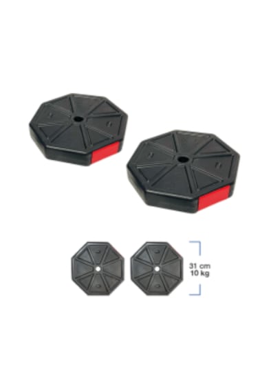 Tan Spor 20 Kg Dambıl Halter Ağırlık Plakası 2 X 10 Kg