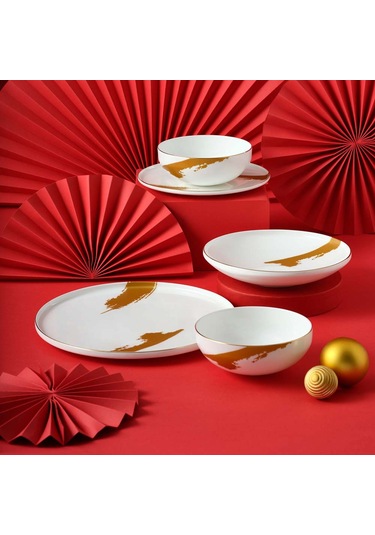 Jumbo Glow 24 Parça 6 Kişilik Yemek Takımı