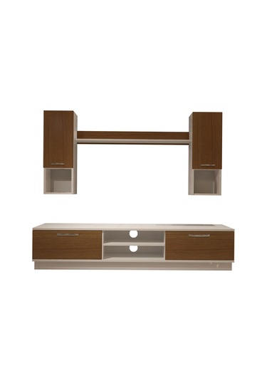 Decoraktiv Eko 5dab Slm Dvd Tv Ünitesi Tv Sehpası Beyaz - Ceviz