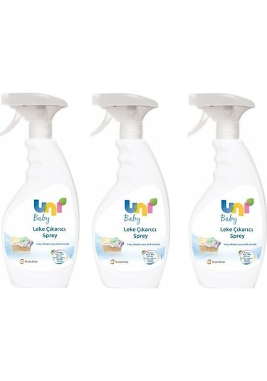 Uni Baby Parfümsüz Leke Çıkarıcı Sprey 3 x 500 ML
