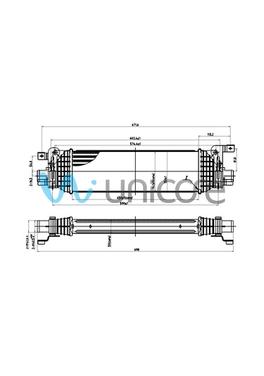 Unıcore Fıesta 1.4, 1.6tdcı 2001+ Intercooler 5s6h 9l440ab