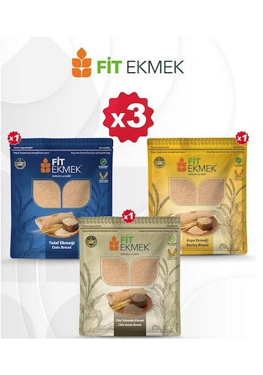 Fit Yulafli ,arpa ,chia Lavaş Ekmeği 300 Gr