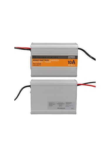 Powermaster Ma-1210a 12 Volt - 10 Amper Akıllı Hızlı Akü Şarj Cihazı Analog Amper Göstergeli