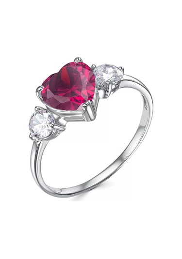 Lapshov Büyük Kalp Gümüş Yüzük 925 Ayar Gümüş 252623843 Altın