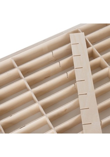 Model Arabalar/koleksiyon Eşyaları İçin Depolama Rafı - Küçük 54 Bölmeli Raf