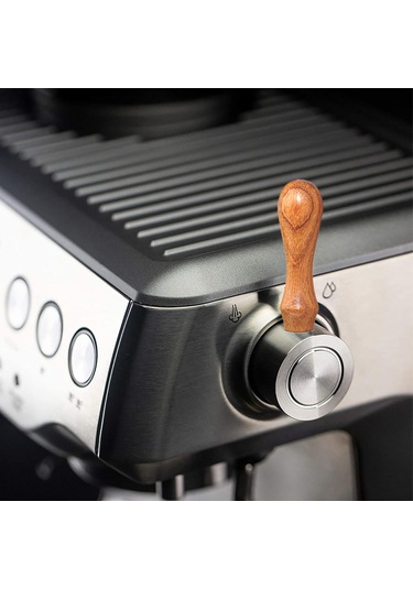 Suntek Buhar Kolu Kahve Makinesi Aksesuarları Espresso Yedek Argent, Ahşap