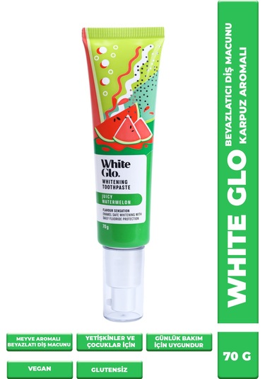 Glutensiz Vegan Diş Macunu Karpuz Aromalı 70 G