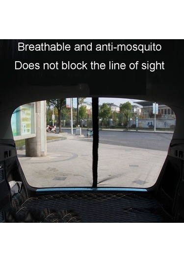 Dancemonkey Araba Bagaj Kapağı Anti-sivrisinek, 156x150 Cm, Manyetik Güneş Koruyucu Cibinlik