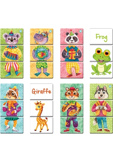 Circle Toys Animals Mix & Match