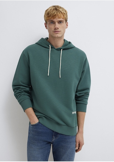 Mavi - Kapüşonlu Yeşil Sweatshirt 0s10534-71930 Yeşil
