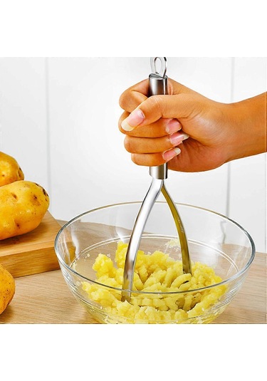 Paslanmaz Çelik Patates Ezici Sarımsak Presi