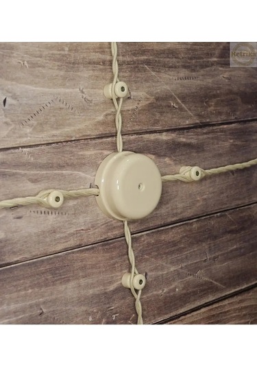 Retrika Seramik Retro Dağıtım Kutusu 78 Mm 136317959