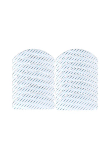 Ximistore9 Ecovacs Deebot T8 T9 Aıvı Max Aıvı+ İçin Yumuşak Süper Absorban, Yeniden Kullanılabilir, Zemin Koruyucu Mop Pad Mavi+beyaz, 15 Adet
