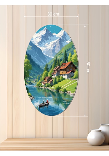 30x50 Cm Uv Baskılı Özgün Mdf Tablo V2