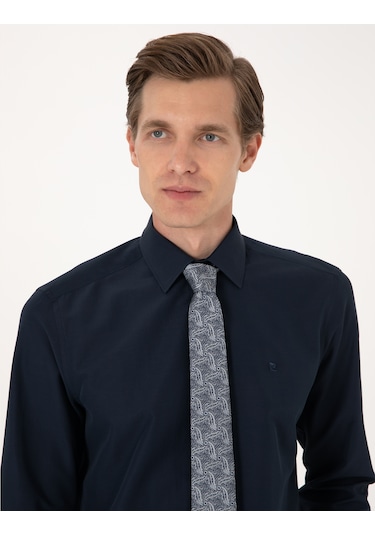 Pierre Cardin Erkek Lacivert Gömlek Basic 50316742-vr033 Lacivert