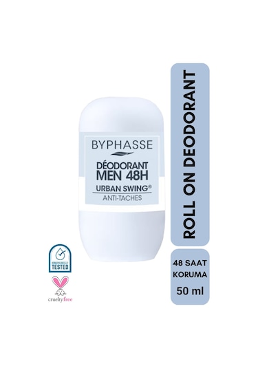Byphasse Urban Swing 48H Erkek Roll-On Deodorant 50 ML