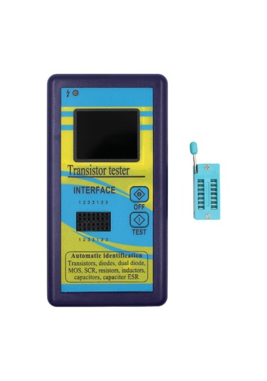 Suntek Transistör Test Cihazı Hafif Esr Metre Renkli-kabuk