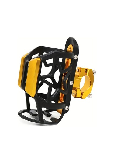Chuangyinshop Golden Alüminyum Alaşım Evrensel İçecek Tutucu - Elektrikli Scooter Motosiklet Bisiklet İçin Altın