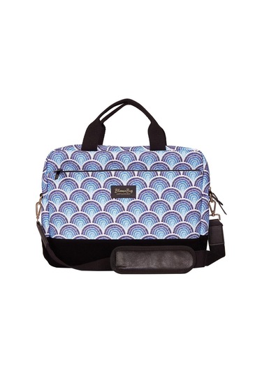 Bloominbag Calm Waves 15.6 İnç Laptop / Macbook Uyumlu Çantası Mavi