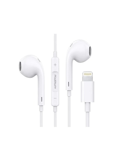 Earton Apple, Uyumlu iPhone Lightning Konnektörlü Stereo Kulaklık