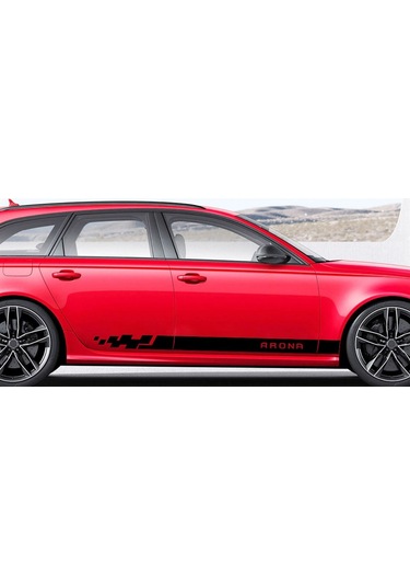 Seat Tarraco Yan Kapı Sticker Etiket Modeli