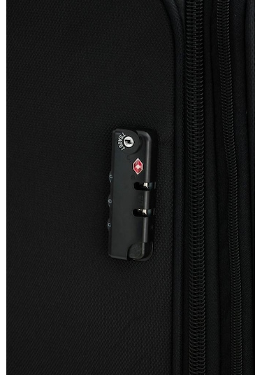 U.s. Polo Assn. Plvlz24020b Kumaş Valiz Orta Boy Siyah