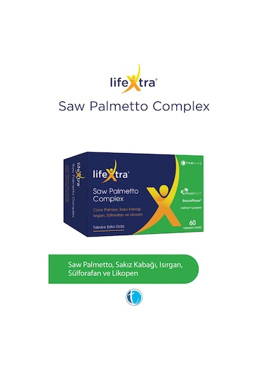 Lıfextra Saw Palmetto Complex 60 Yumusak Kapsul