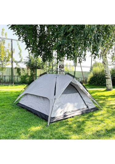 Argeus Infinity 3 Kişilik 3 Mevsim Otomatik Kamp Çadırı Arg-206 Altın