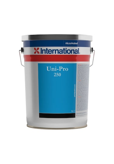 International Uni-Pro 250 5L Siyah Zehirli Boya Tekne Yat Antifou