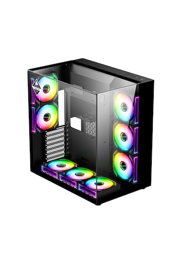 Zoko Queen Siyah 8x12cm Kumandalı Argb Infinity Fanlı Akvaryum...