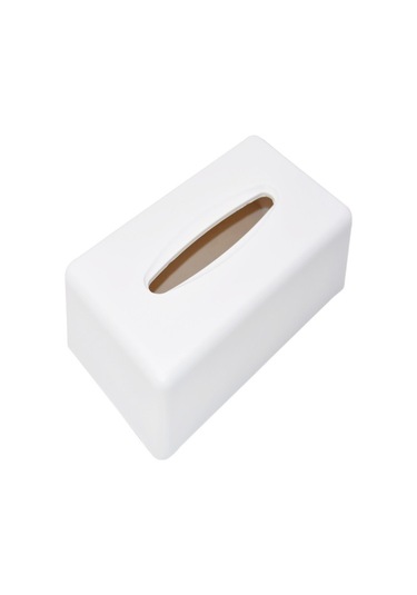 Z203 Beyaz Kare Peçete Kutusu, Plastik A