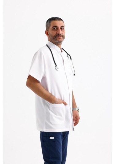 Prof Active Unisex Doktor Önlüğü Beyaz