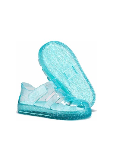 Igor S10265-211 Star Glitter Mint Çocuk Sandalet Yeşil Yeşil