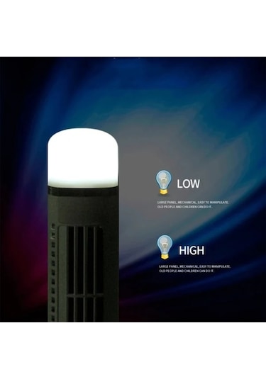 Ebitda 15 Mini 360 Kule Vantilatör - 2 Hız Seçimi - Siyah-beyaz - Dikey Vant. İçin Mükemmel Hava Dağıtımı