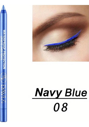 Bulaşmaya Dayanıklı Parlaklık Suya Dayanıklı Eyeliner Kalemi - Uzun Ömürlü, 16 Dark Topaz