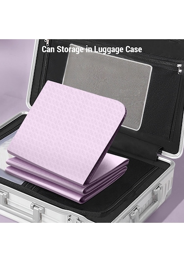 Springsun Katlanabilir Tpe Yoga Matı: Kaymaz, Taşınabilir Ve Pratik Egzersiz Matı