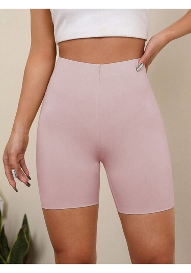 Mistirik Porfy Model Esnek Şort Açık Pembe Renk 093 Açık Pembe