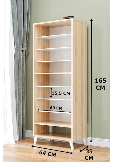 Ae-1088 Patentli İmaj Sonomo Ayakkabılık, 9 Raflı, Ayaklı, 4 Kapa