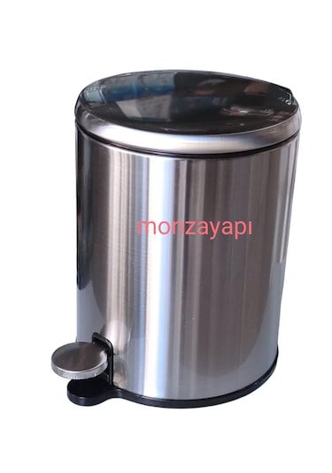 Primanova Cigo Çelik Çöp Kovası Soft Ve Wc Tuvalet Fıtçası Mat Krom