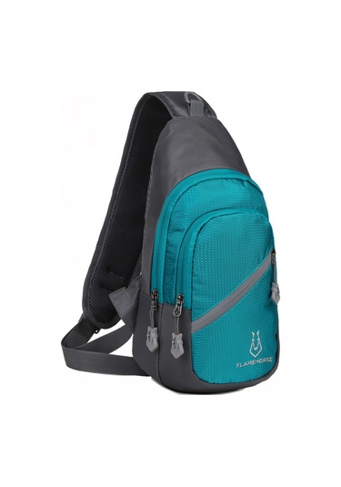 Tenfowee Su Geçirmez Nylon Taşınabilir Sırt Çantası - Hafif Ve Şık Erkek & Kadın Seyahat Yoldaşı Mavi