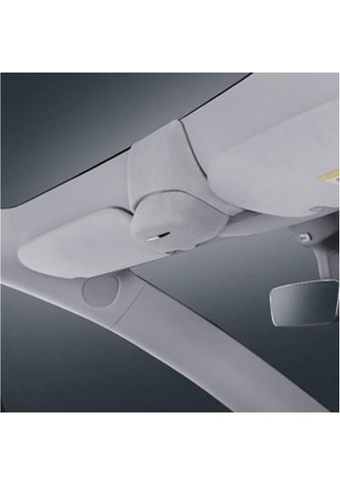 Araba Gözlük Kutusu Gözlük Kutusu Güneş Gözlüğü Tutucu Otomotiv İç Mekan Depolama Kutusu Tesla Model Y İçin Kolay Kurulum Değiştirme