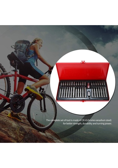 Staxx Power Çok Fonksiyonlu Krom Bits Tutucu Soket Seti 40 Parça